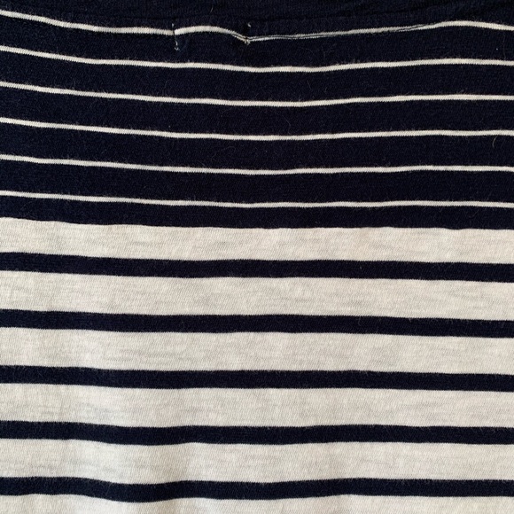 J. Crew Striped 3/4” Sleeve Top - Picture 7 of 8